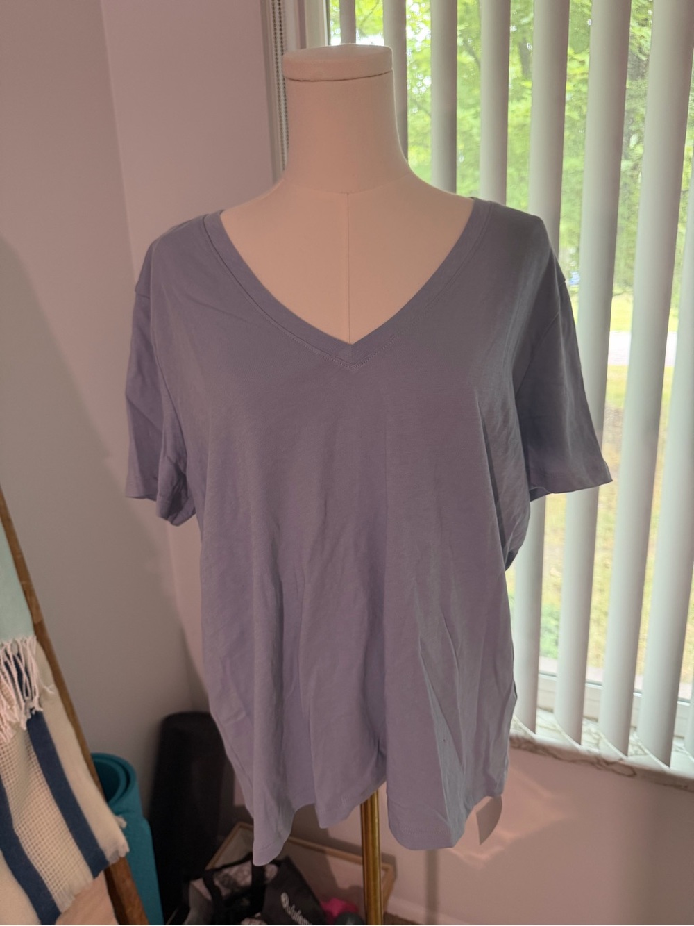 NWT Madewell V Neck Softfade Cotton T-Shirt